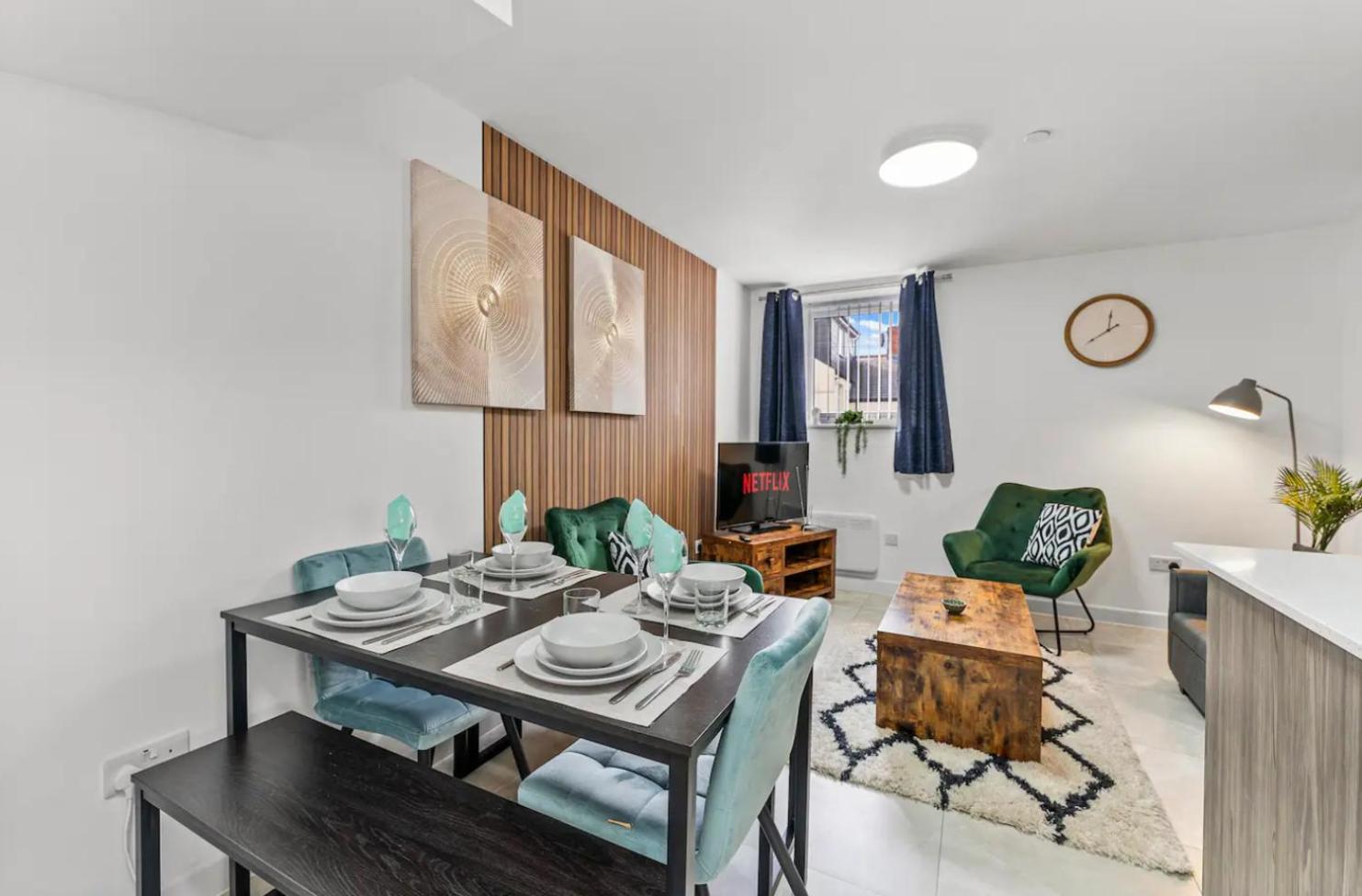 A Stylish Luxury 2 Bedroom Duplex Apartment Cardiff Eksteriør billede